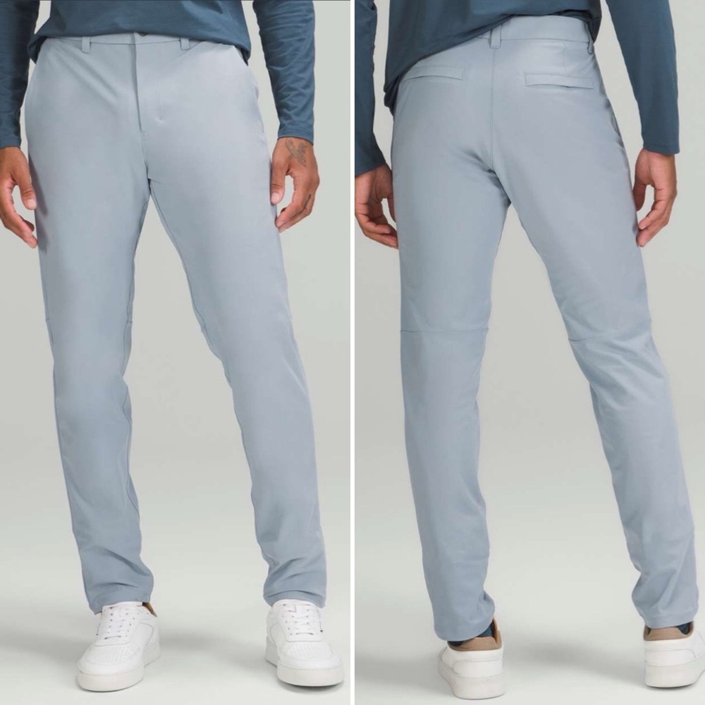 LULULEMON Commission Slim-Fit Pant Ventlight in Chambray